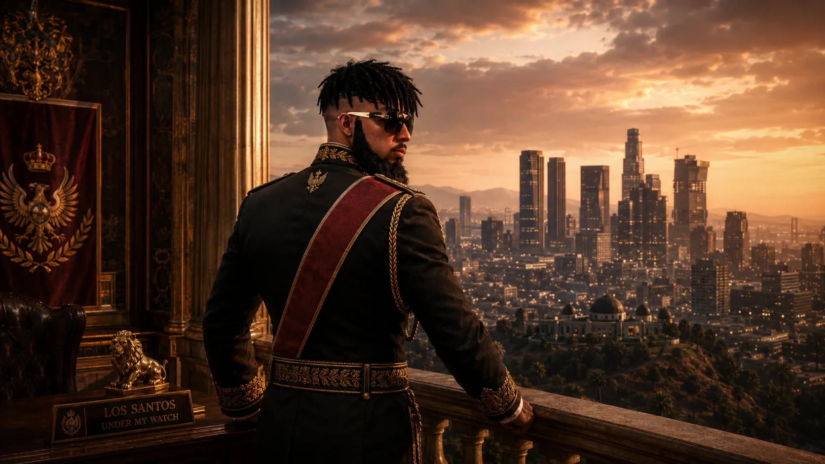 Darwin Fitcher observe Los Santos